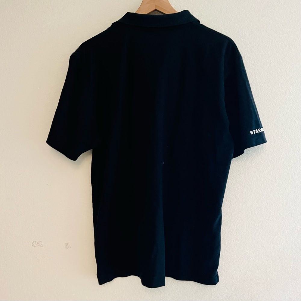 Starbucks Men's Black Employee Polo Shirt Size Large - Picture 2 of 7